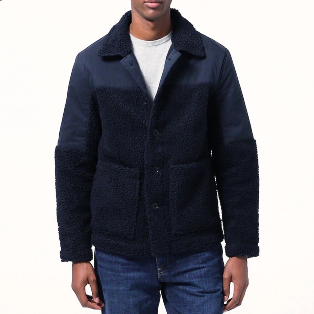 Jcrew Wallace and Barnes Sherpa Donkey Jacket - Picture 2 of 7